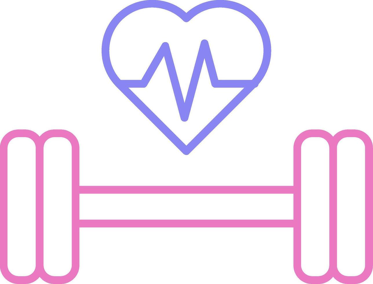 linear two color icon vector