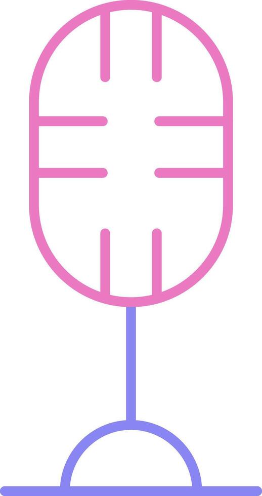 linear two color icon vector