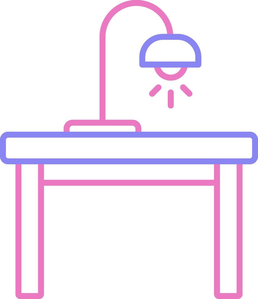 linear two color icon vector