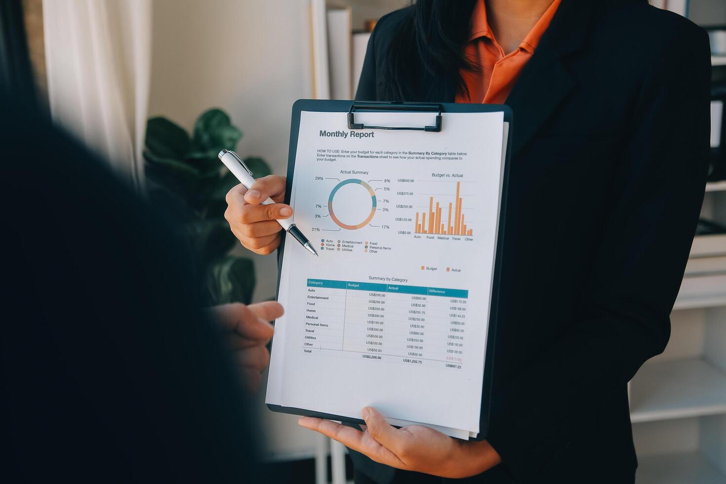 Co working conference, Business team meeting present, investor colleagues discussing new plan financial graph data on office table with laptop and digital tablet, Finance, accounting, investment. photo