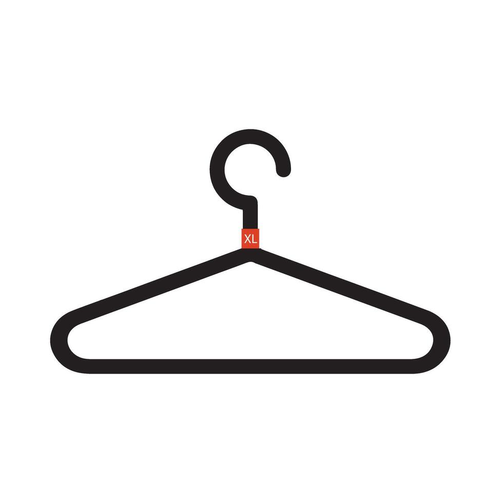 hanger icon vector. Cleaning and Laundry Service Company icon vector