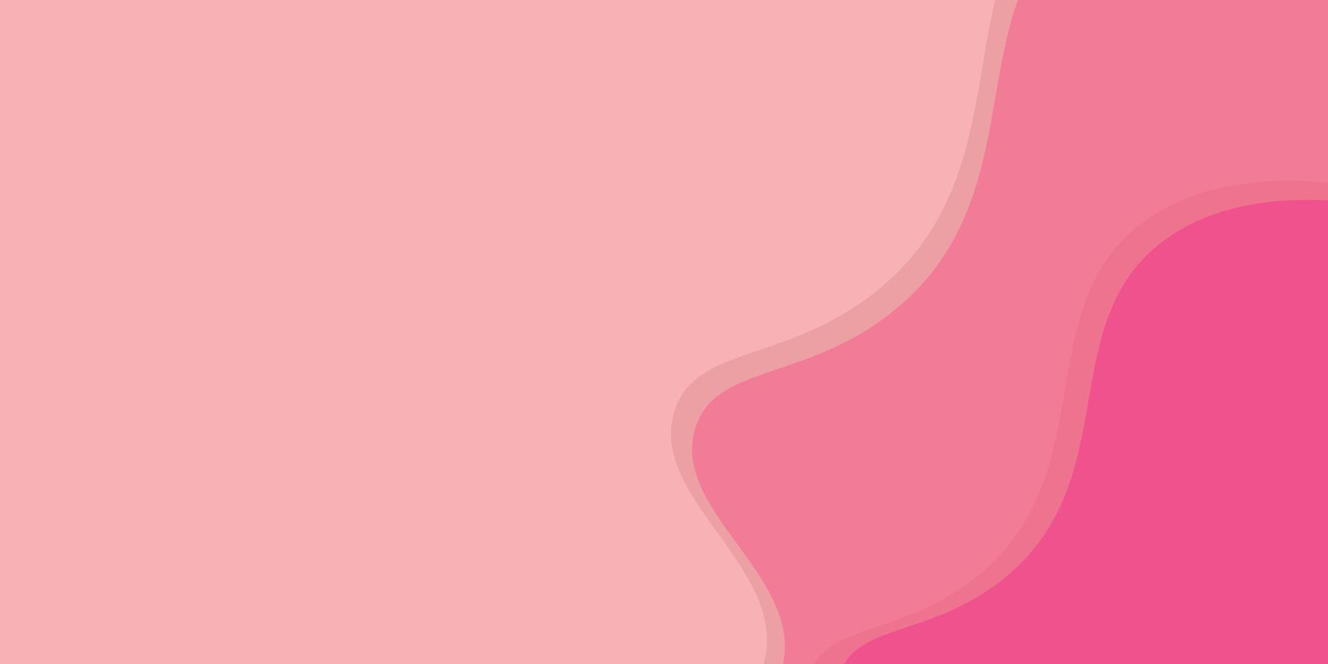 resumen fluido formas composición. moderno rosado ola efecto.de.fondo papel cortar. vector