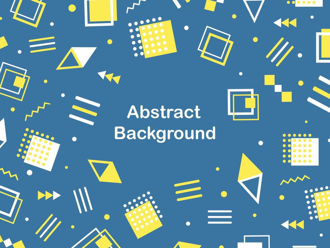 Memphis abstract background vector