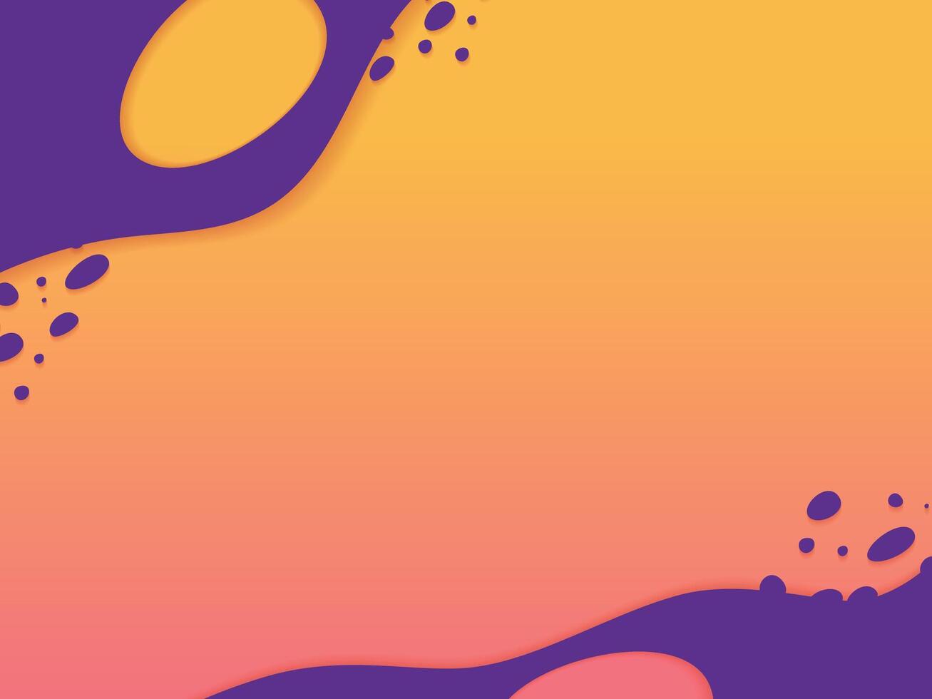 Abstract background yellow, pink salmon and purple vector