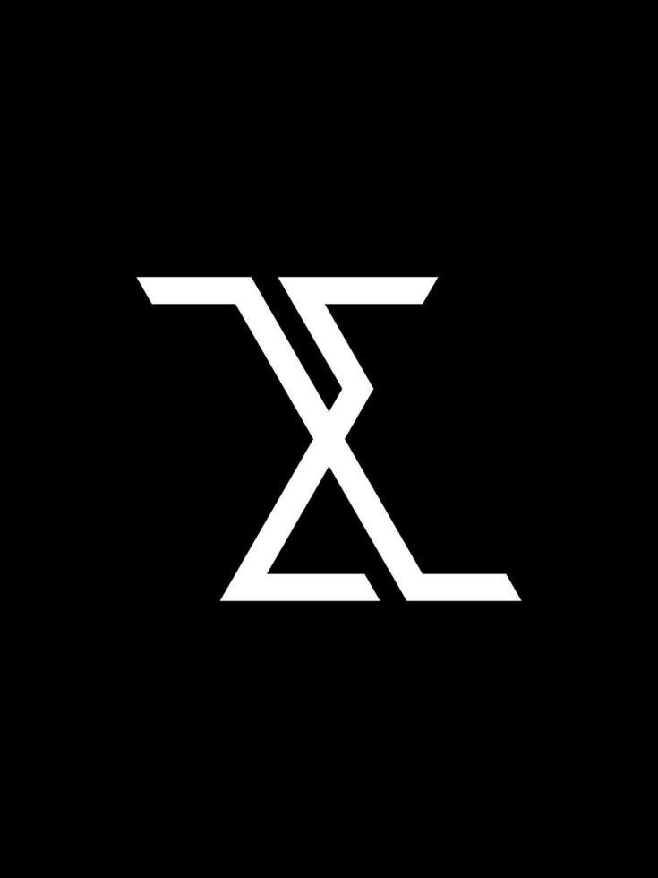 ZE monogram logo vector
