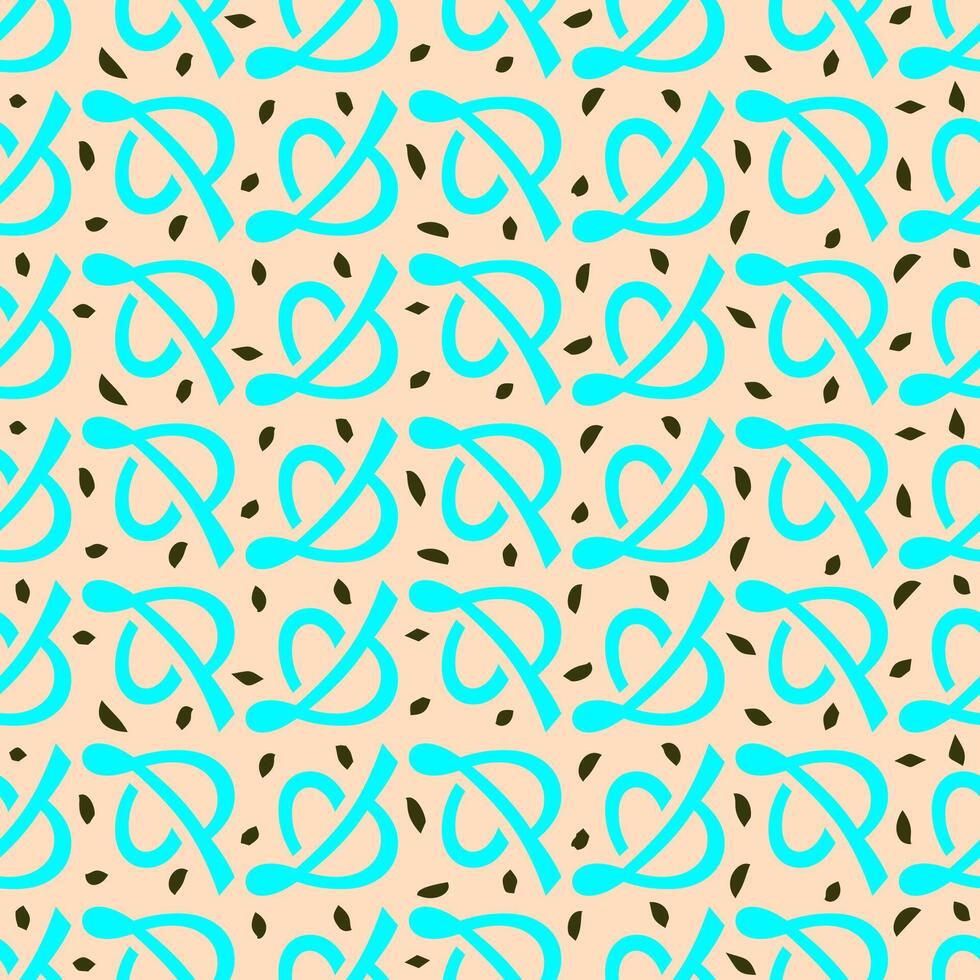 Vintage background seamless pattern for textile fabric vector
