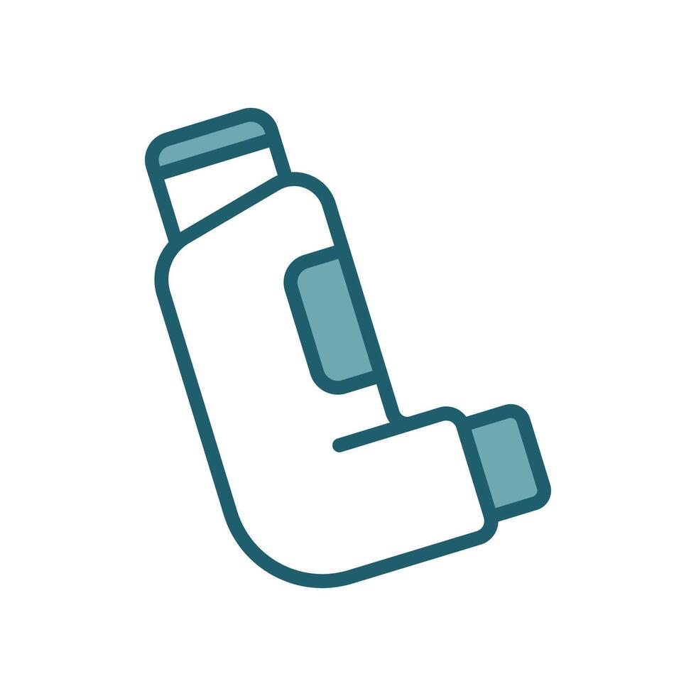 inhaler icon vector design template simple and clean