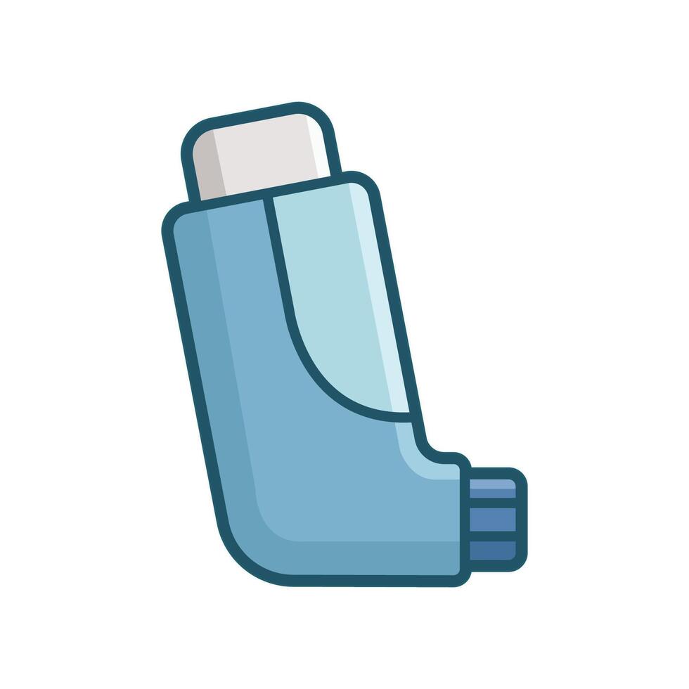 inhaler icon vector design template simple and clean