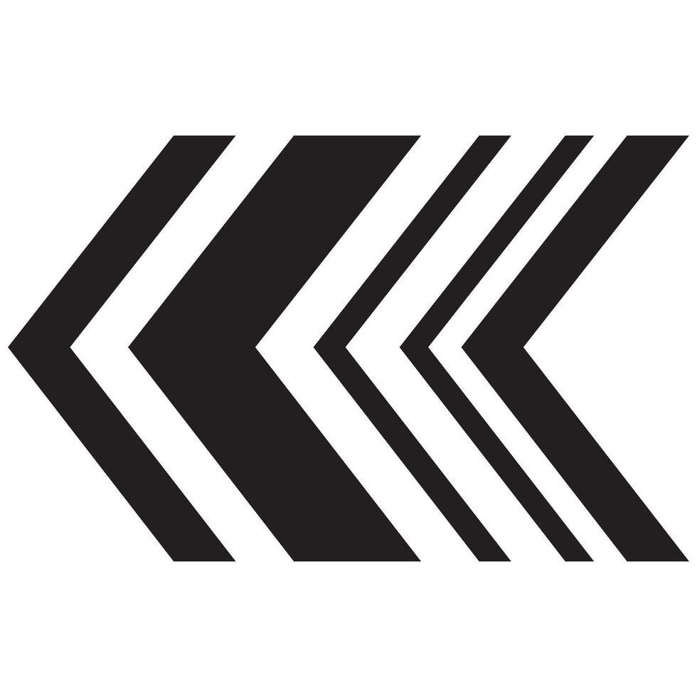 Arrow icon chevron doodle black line graphic design app logo vector