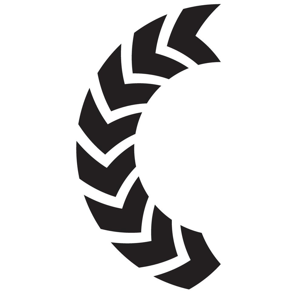Arrow icon chevron doodle black line graphic design app logo vector