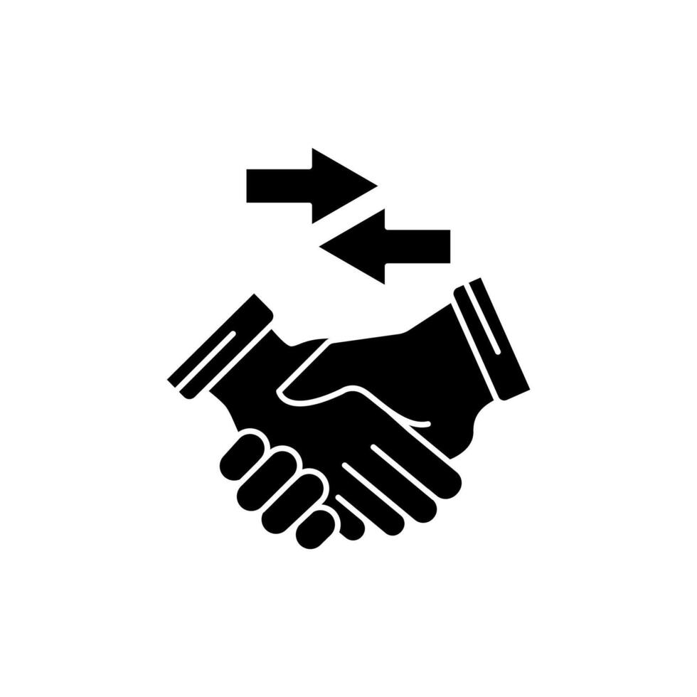 trading concept line icon. Simple element illustration. trading concept outline symbol design. vector