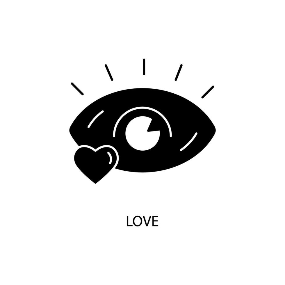 love concept line icon. Simple element illustration. love concept outline symbol design. vector