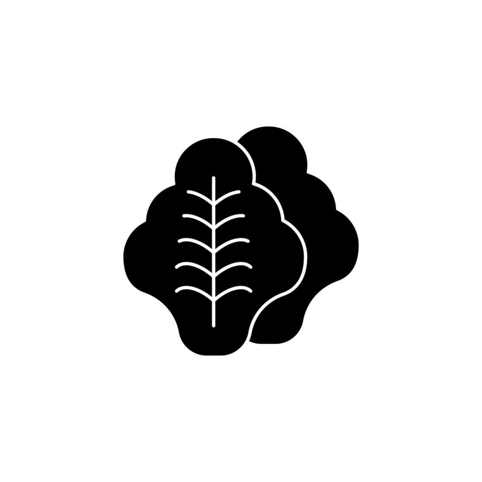 lettuce concept line icon. Simple element illustration. lettuce concept outline symbol design. vector