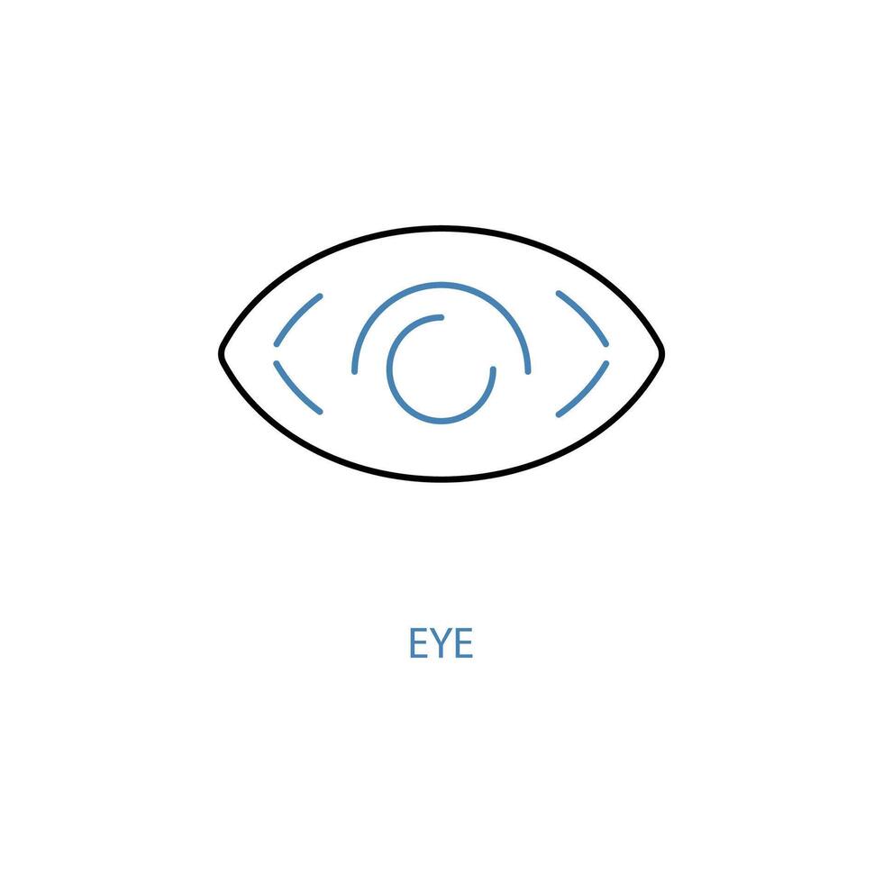 Eye icons set. Set of editable stroke icons.Vector set of Eye vector
