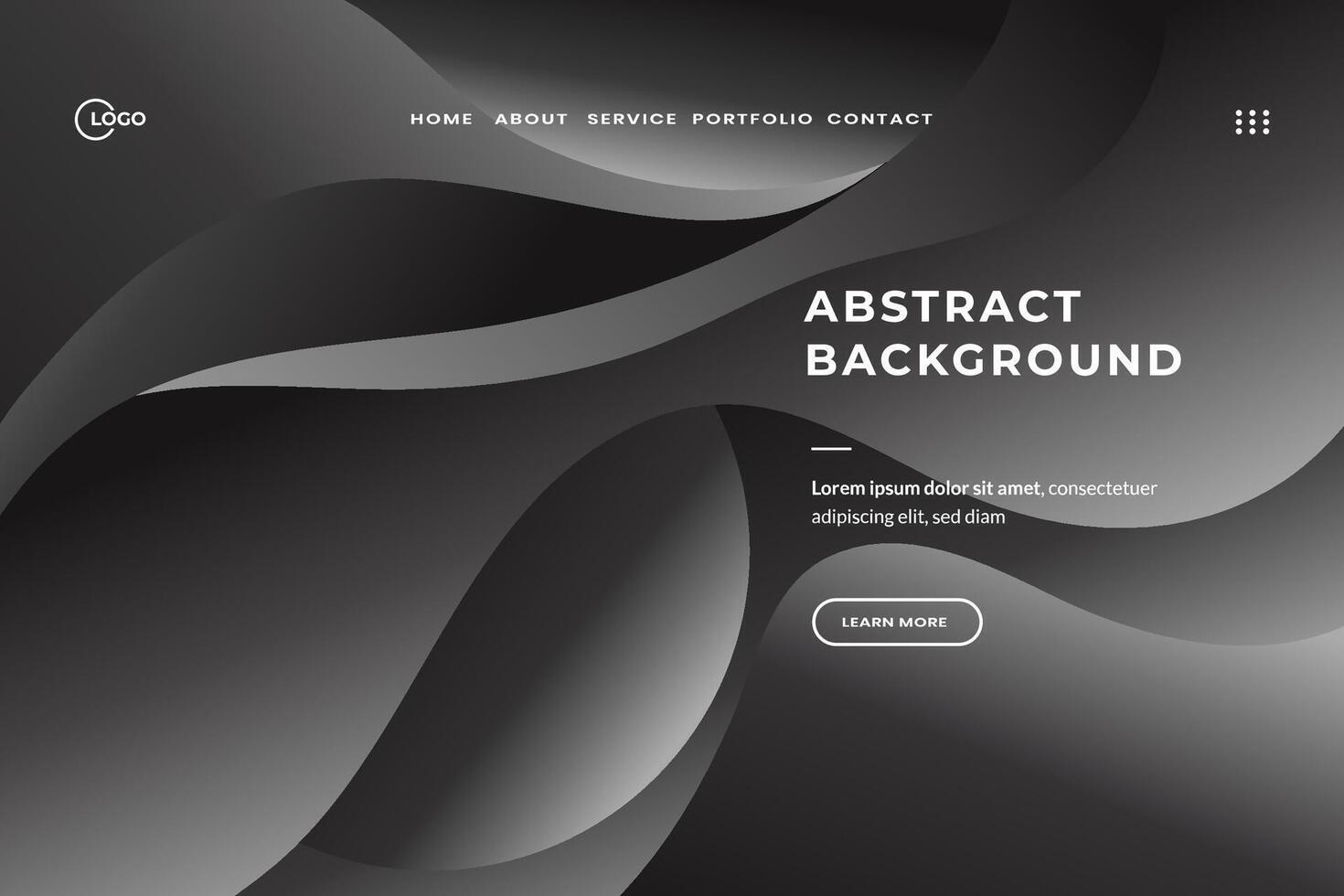 Intriguing Abstract Black Background Perfect for Web, Advertising, and Graphic Design vector