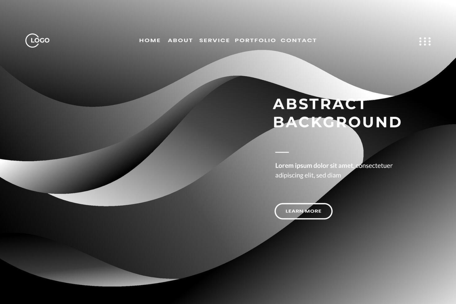 Intriguing Abstract Black Background Perfect for Web, Advertising, and Graphic Design vector