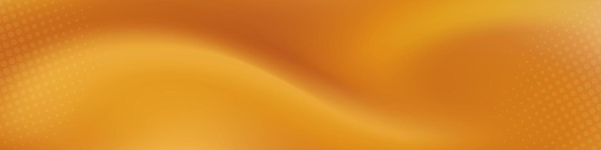Gradient blurred background in shades of yellow and orange. Ideal for web banners, social media posts, or any design project that requires a calming backdrop vector