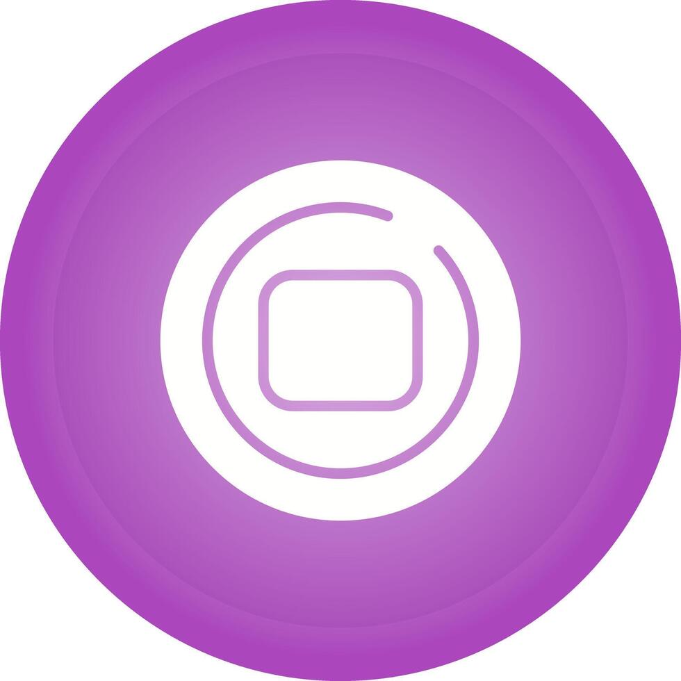 Stop Circle Vector Icon