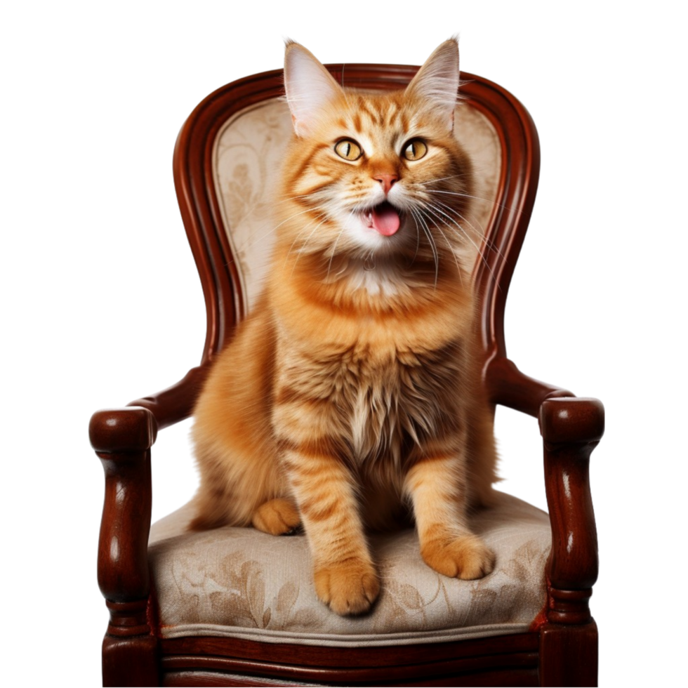 AI generated a cat wearing a witch hat and holding a pumpkin png