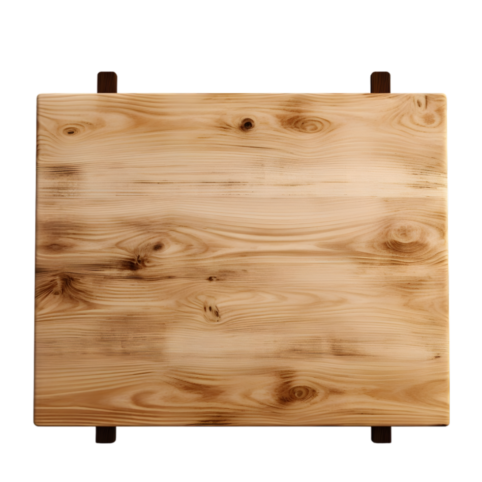 AI generated Wooden Board Sign on transparent background PNG image