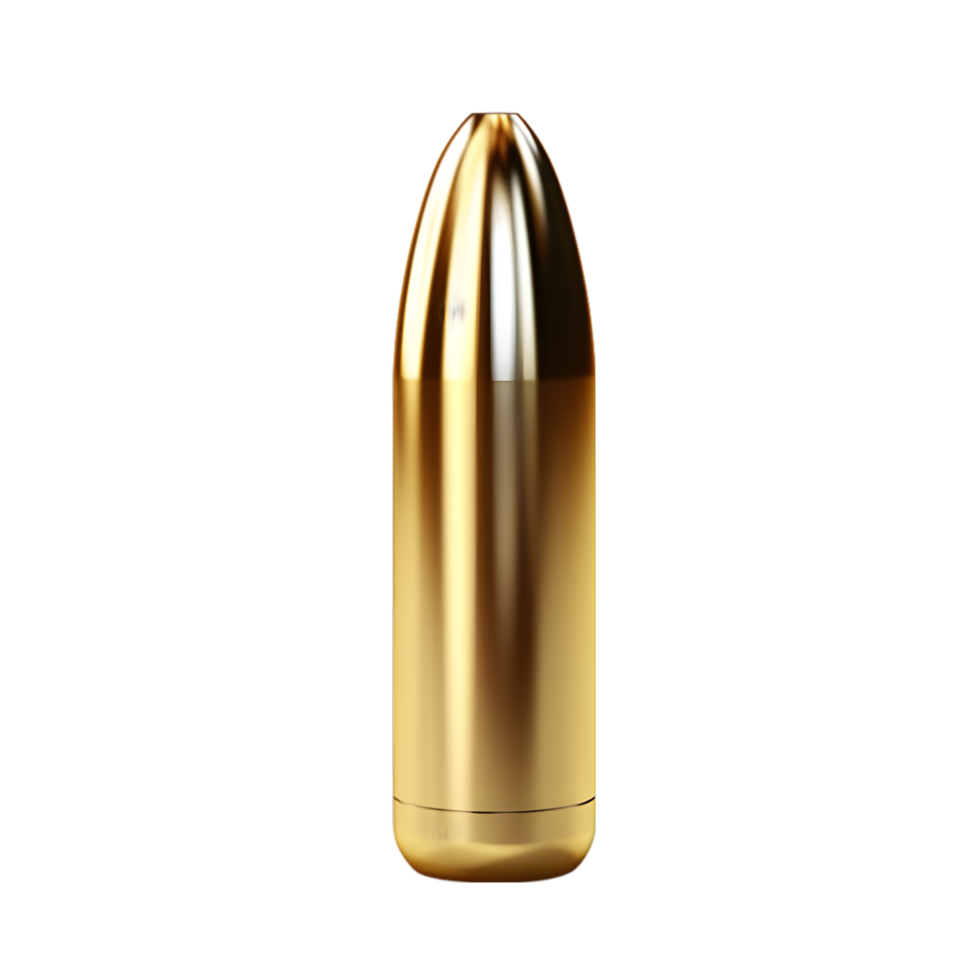 AI generated Gun bullet on transparent background PNG image