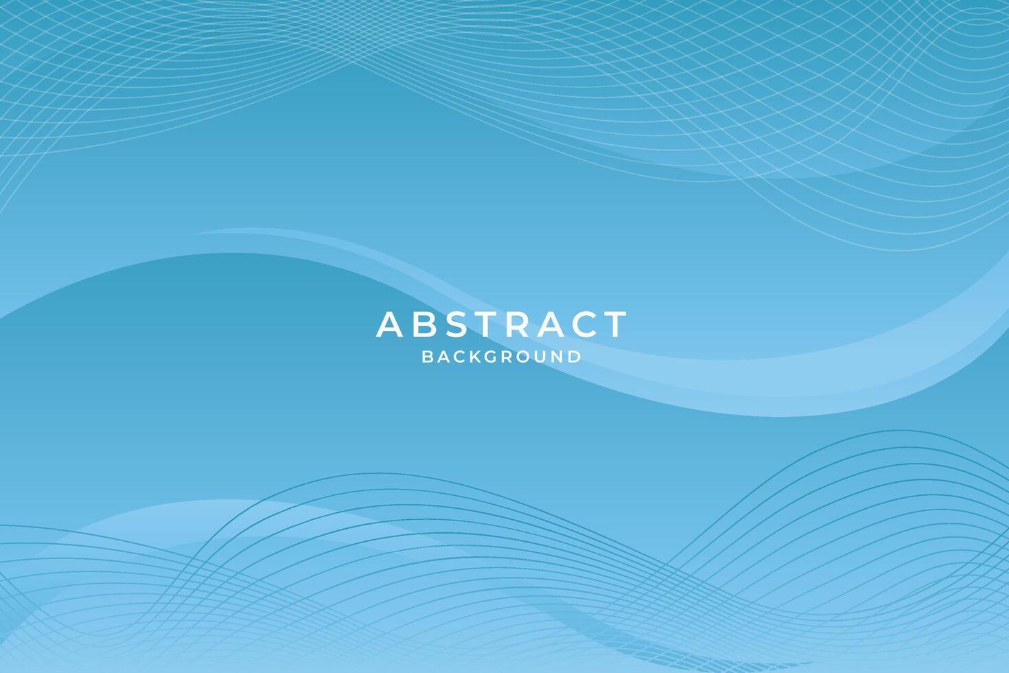 Abstract blue curvy shapes background Free Vector