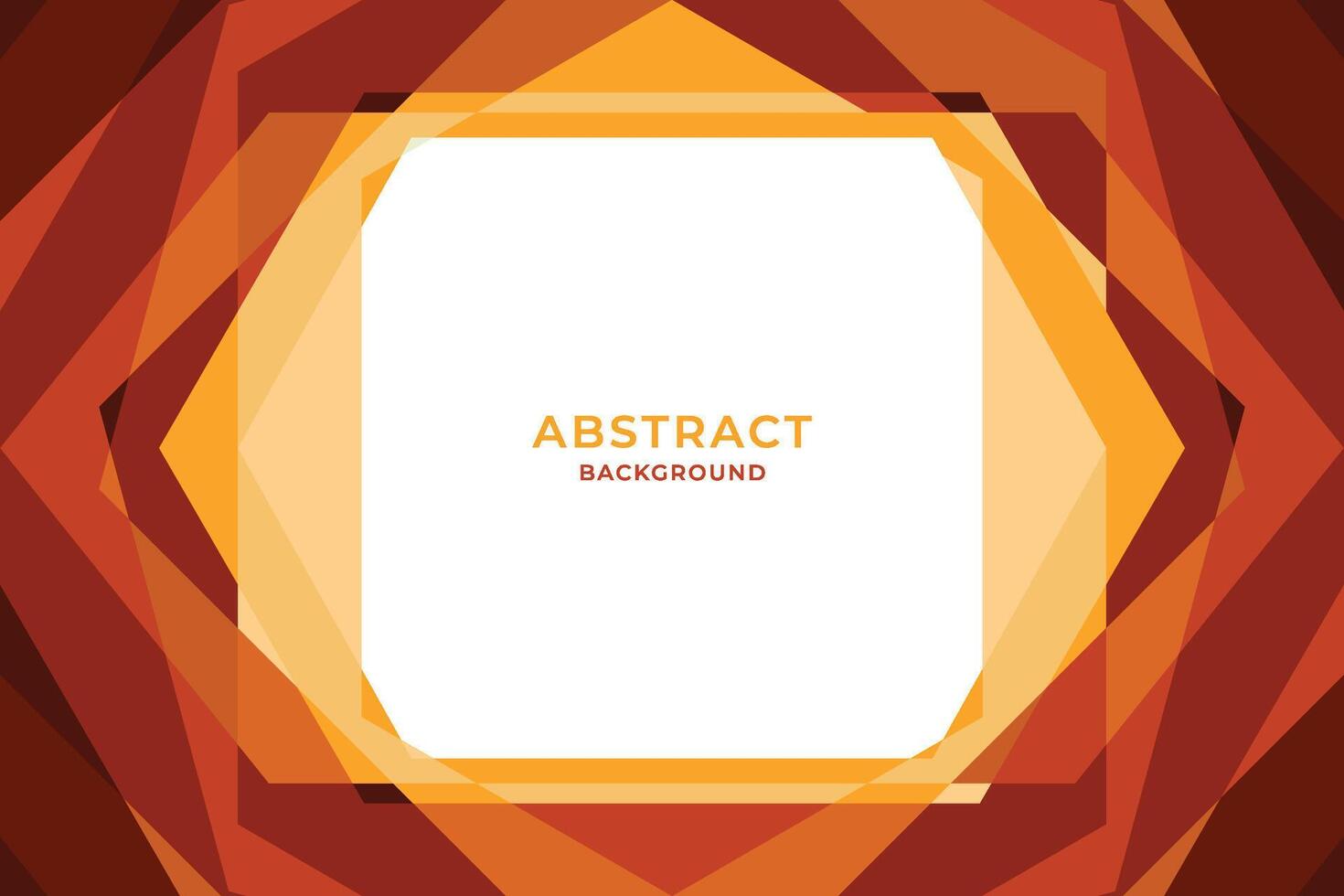 Autumn color with geometric shape background design free vector