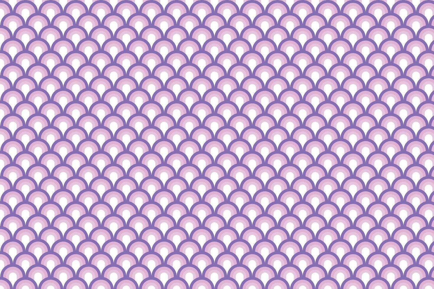 Modern fish scales background with curvy shapes vector