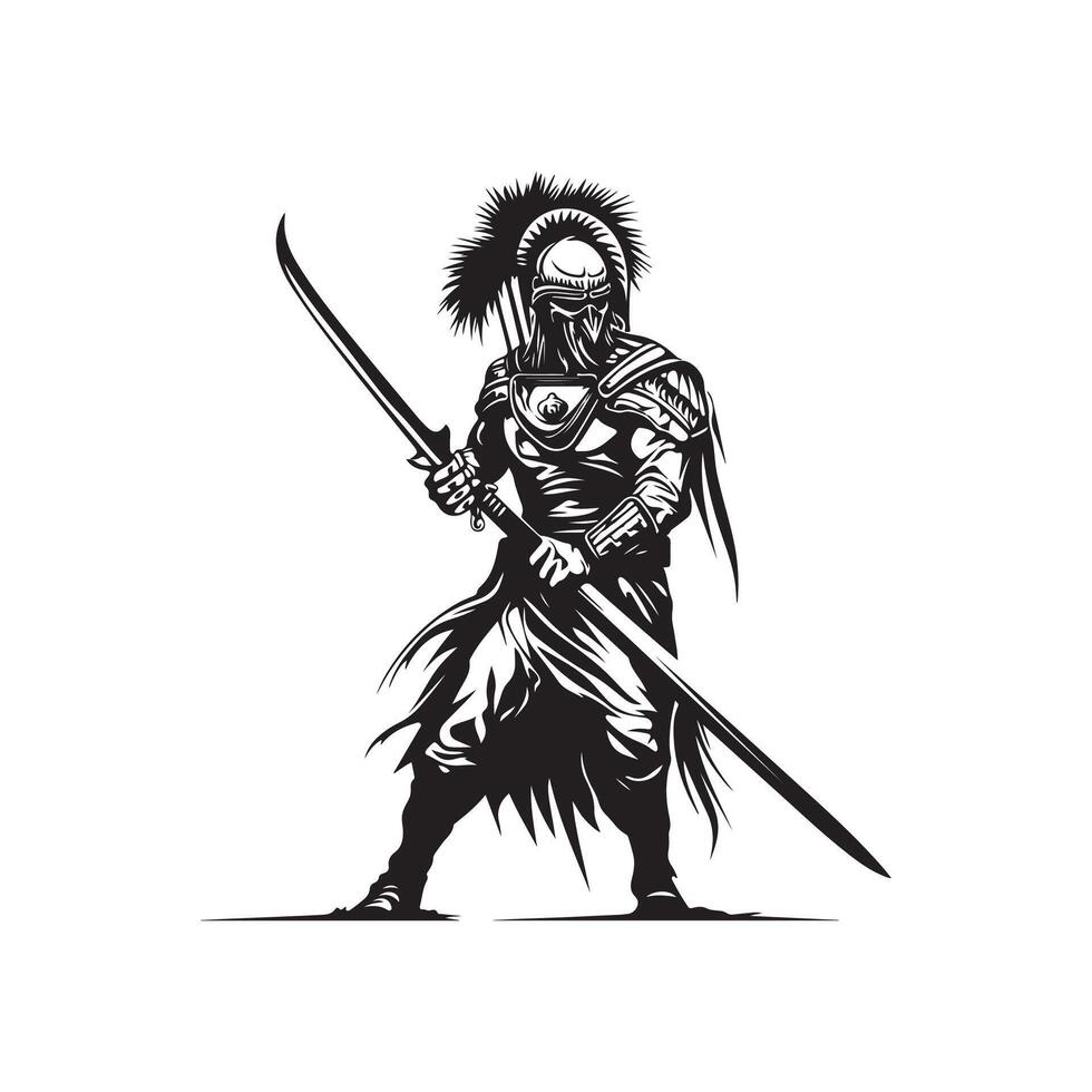 Warrior Vector Art, Icons, and Graphics