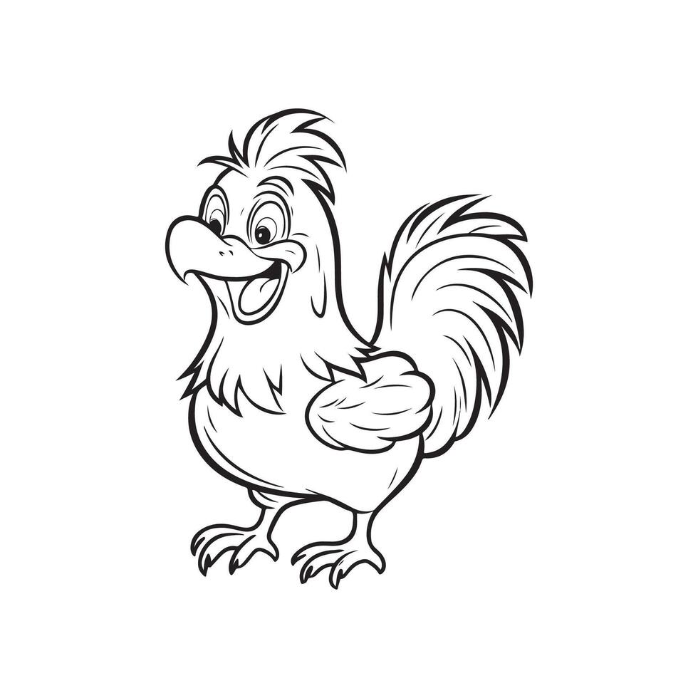 Rooster Cartoon Vector Art, Icons, and Graphics