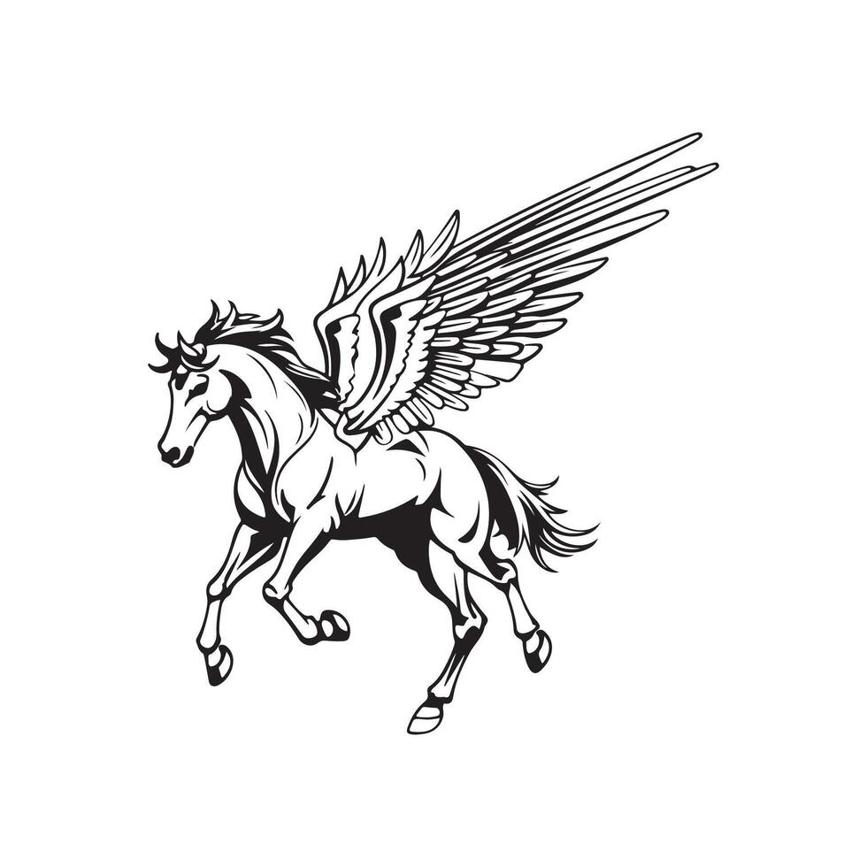 Pegasus Vector Art, Icons, and Graphics