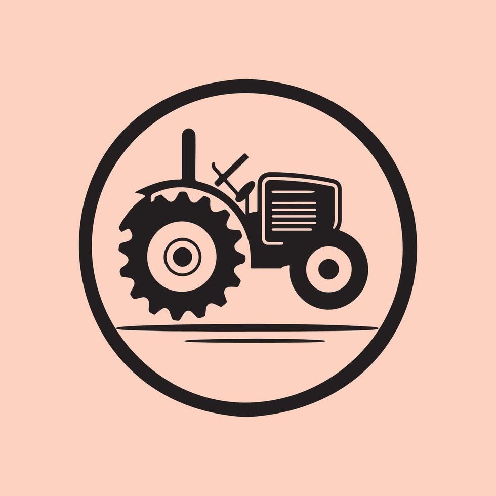 tractor logo vector imágenes