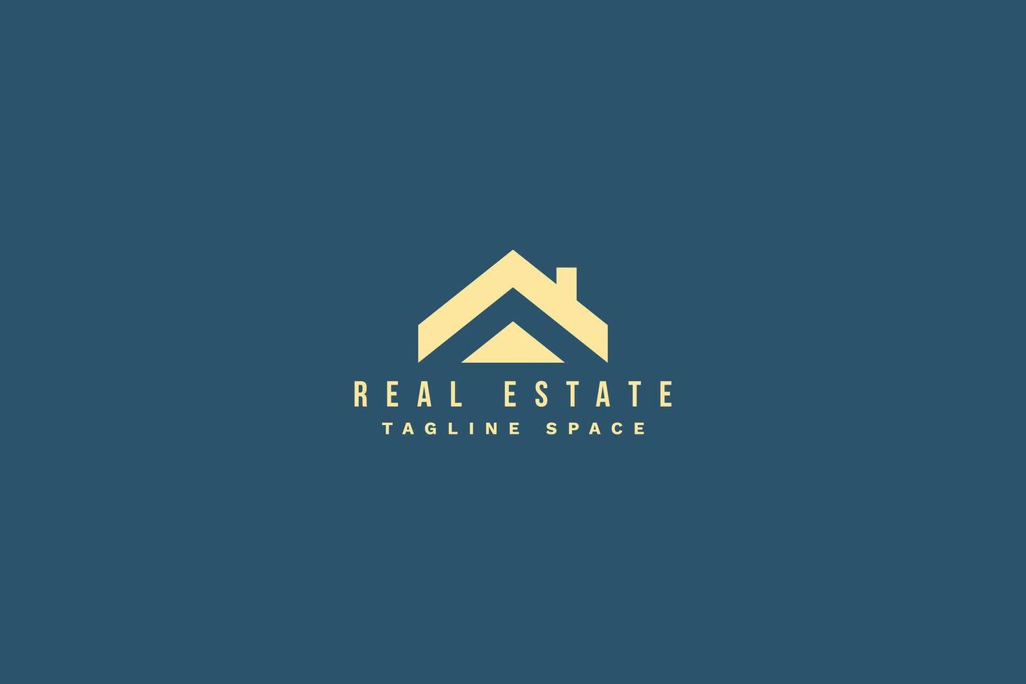 real estate house property logo template vector