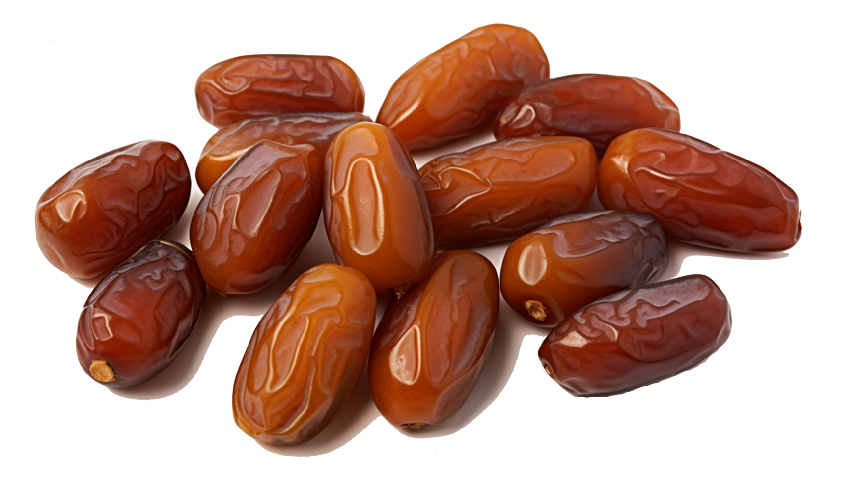 AI generated Sweet fresh dried dates transparent background png