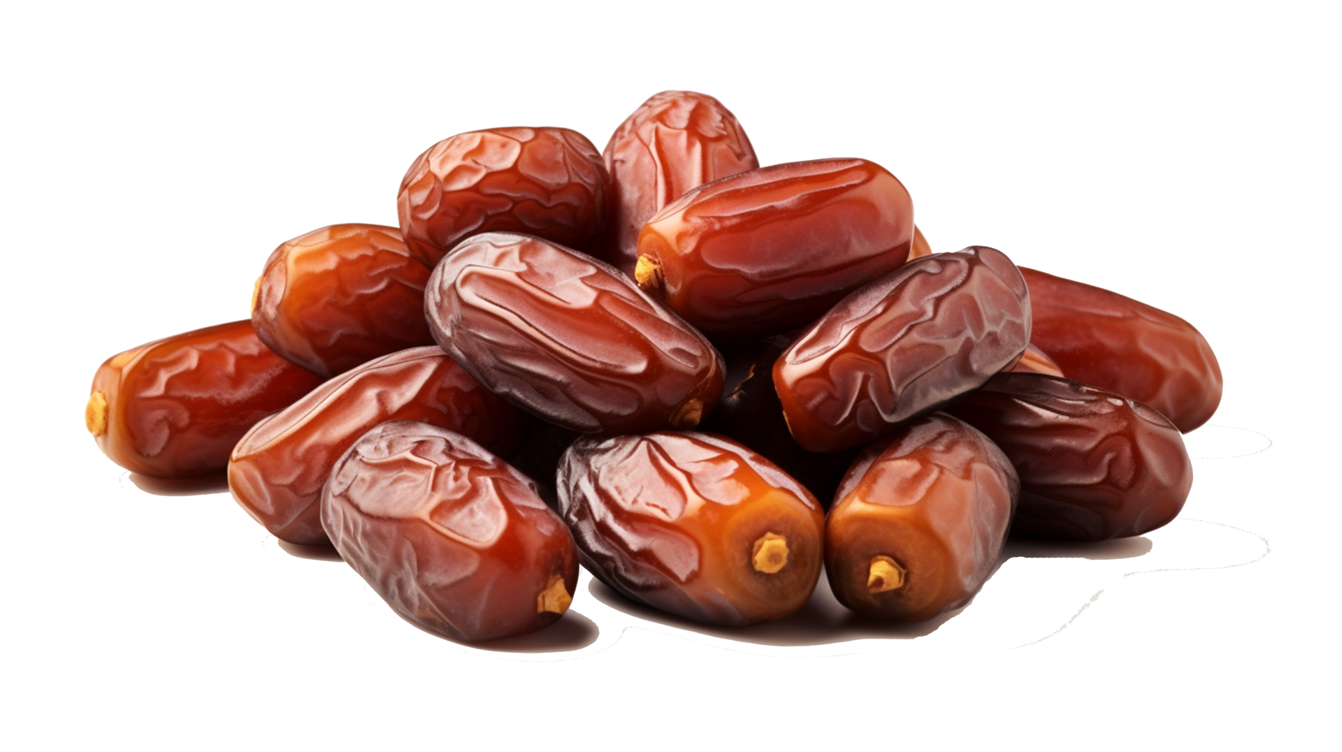 AI generated Sweet Fresh Dried Dates on Transparent Background 37747615 PNG