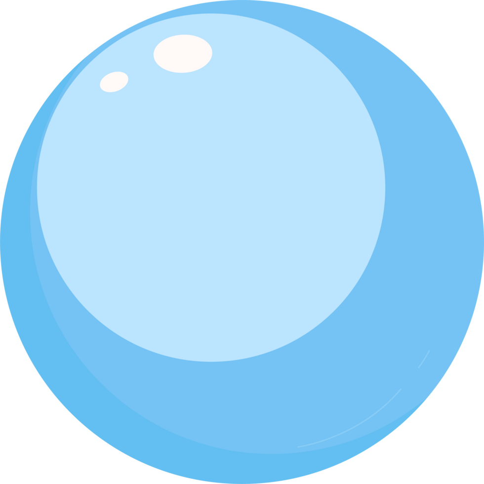 Blue Water Drops Pattern with Bubbles and Circles Illustration in a Clean and Transparent Design png