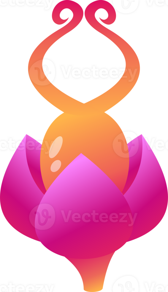 blomma ikon element png