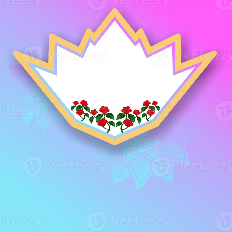 photo frame element png