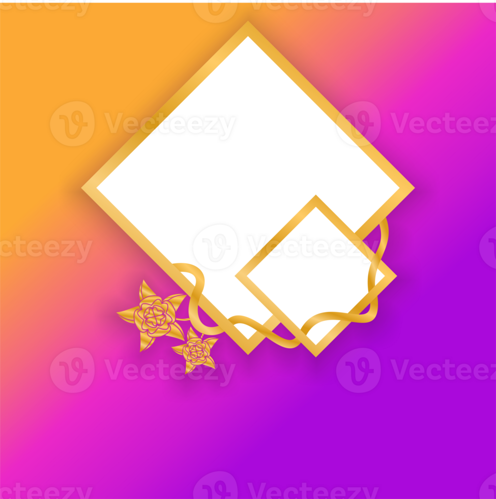 photo frame element png