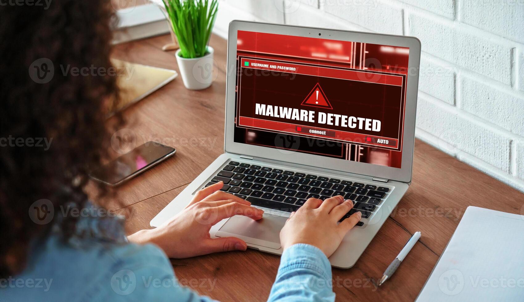 estafa virus spyware malware antivirus concepto foto