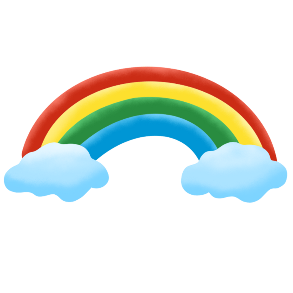 cute rainbow after the rain 37748061 PNG