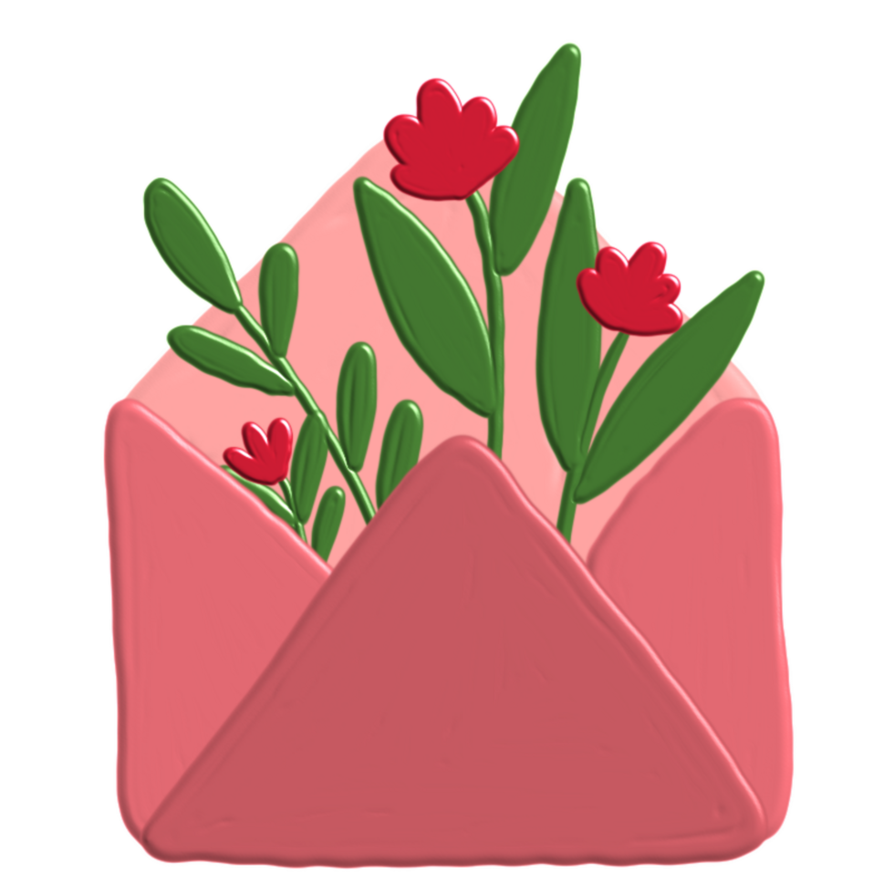 colorful spring flower with acrylic paint png