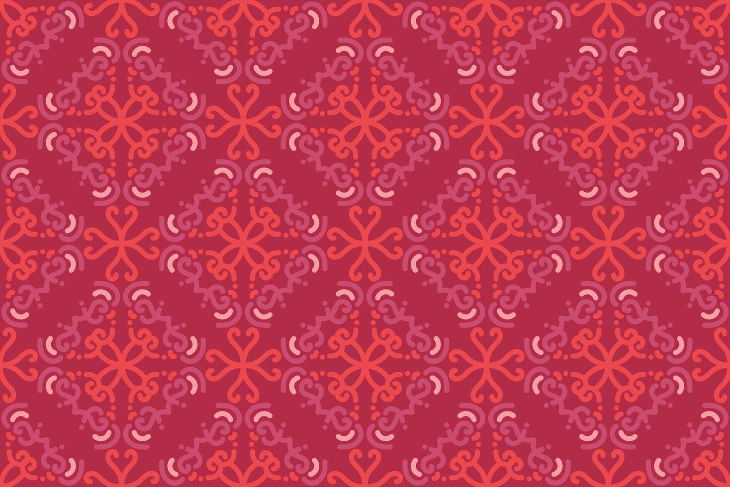 pink seamless pattern background with vintage style. suitable for textile, tile, wall decor, background, banner vector