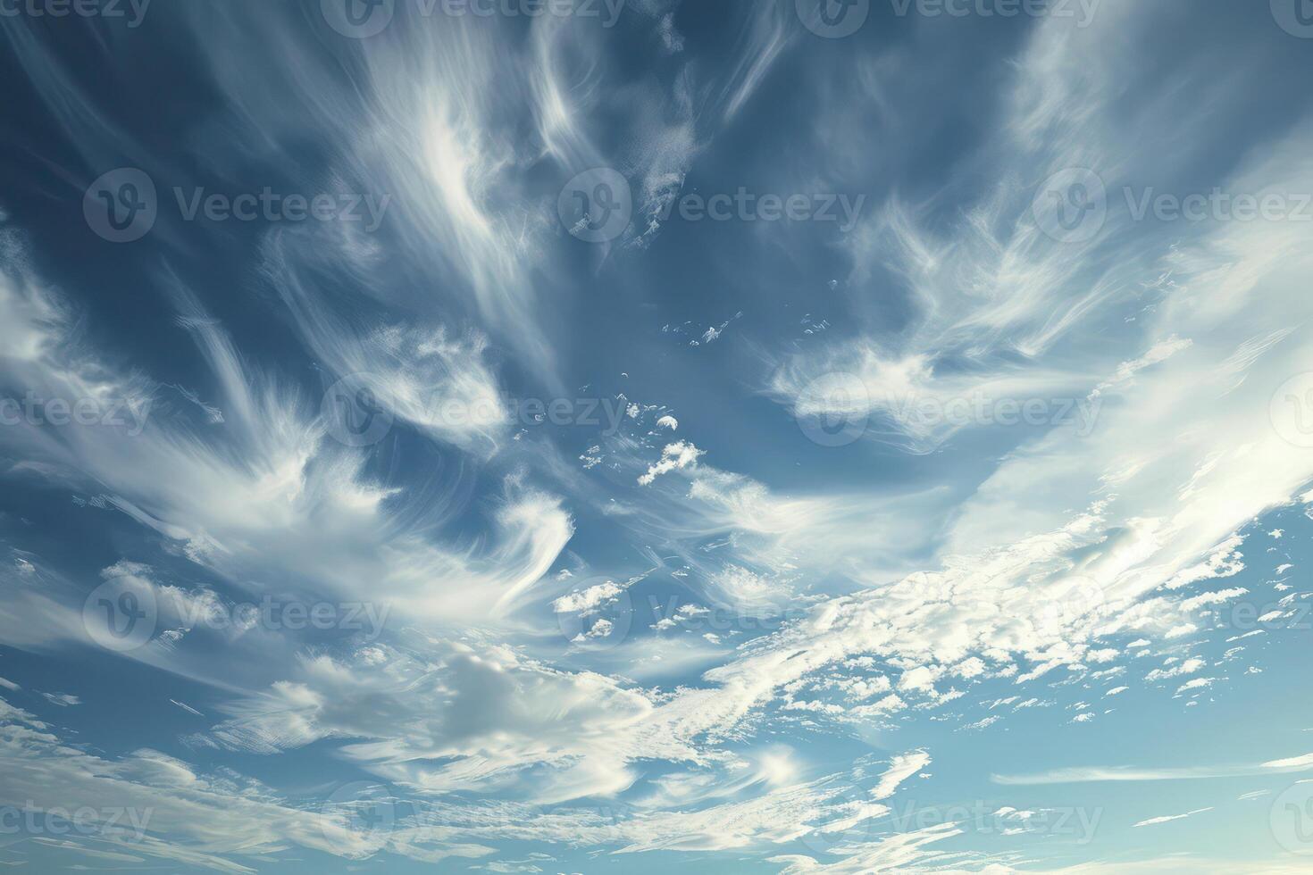 Clouds on sky photo