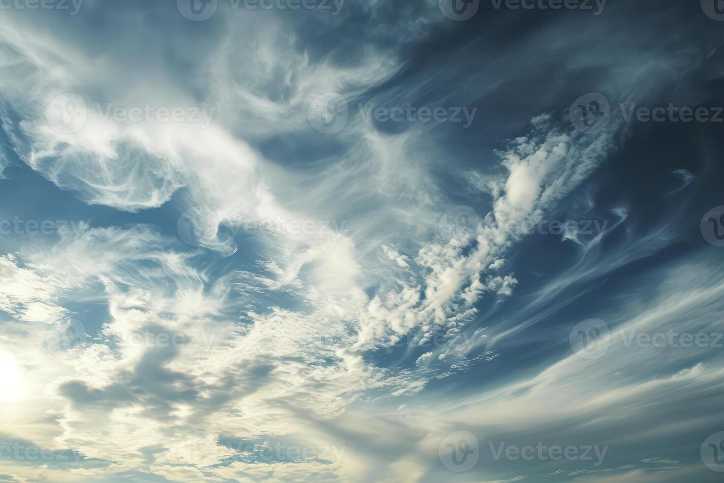 Clouds on sky photo