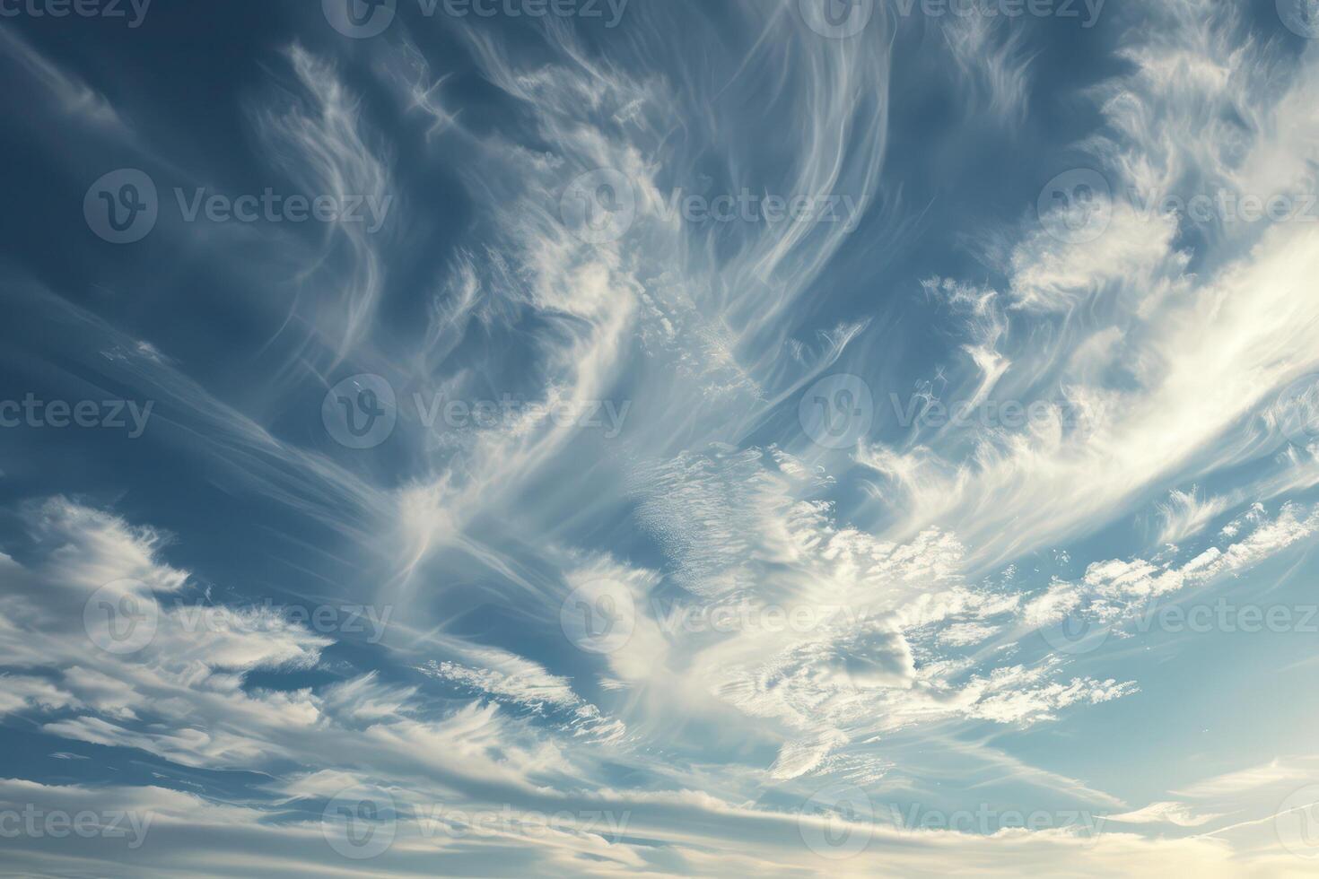 Clouds on sky photo