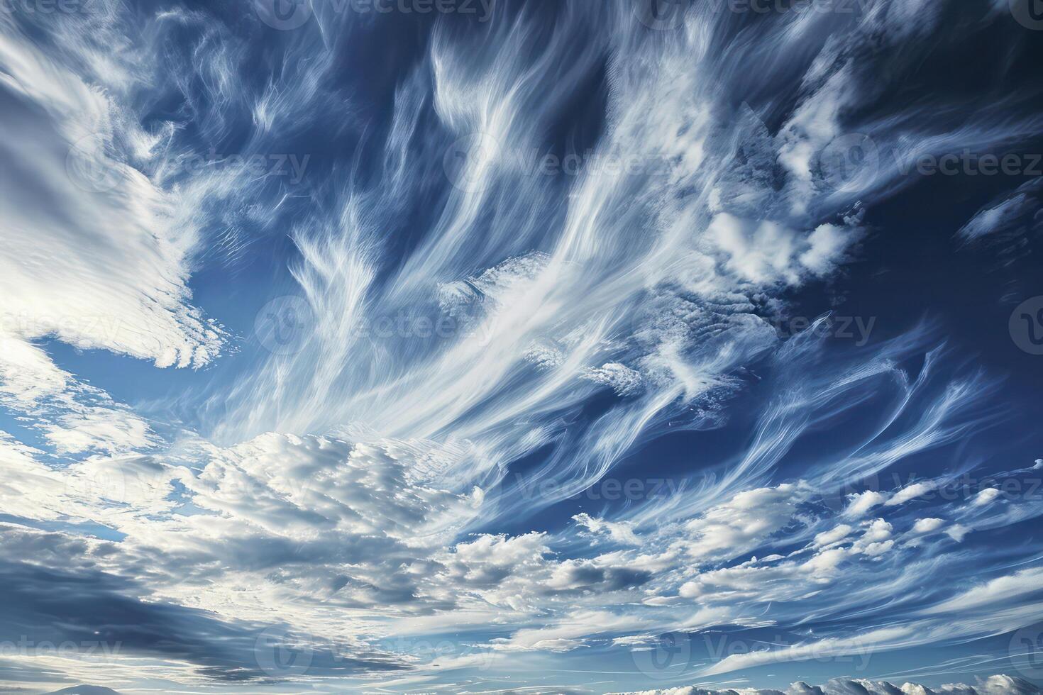 Clouds on sky photo