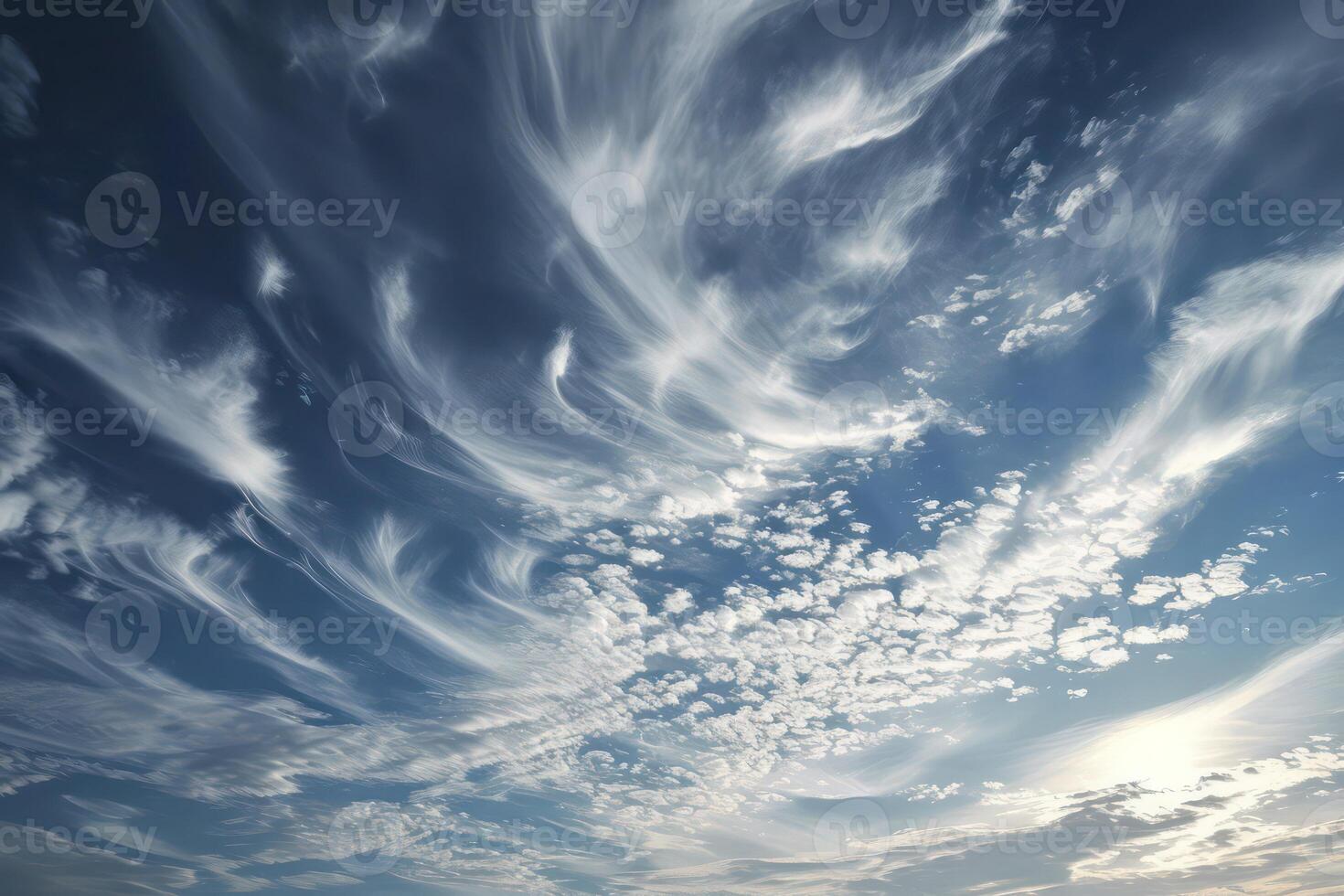 Clouds on sky photo