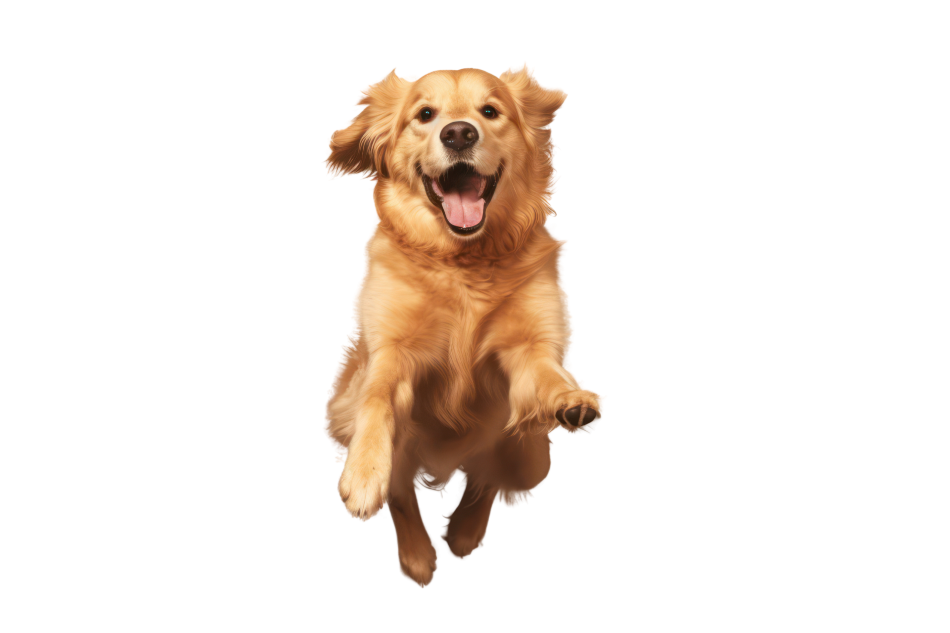 AI generated Dog jumping on transparent background 37750009 PNG