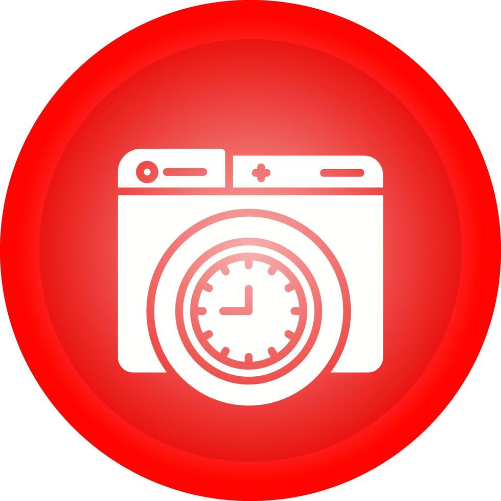 icono de vector de reloj